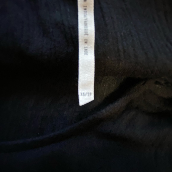 Free People Intimately Womens Sz XSmall Star Slip Crochet Black Boho Dress - Picture 15 of 16